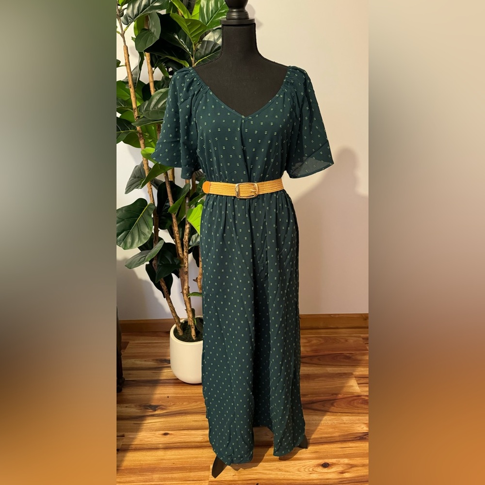 Elegant Green Dress
